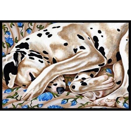 Carolines Treasures Bed of Roses Dalmatian Indoor or Outdoor Mat- 24 x 36 AMB1407JMAT